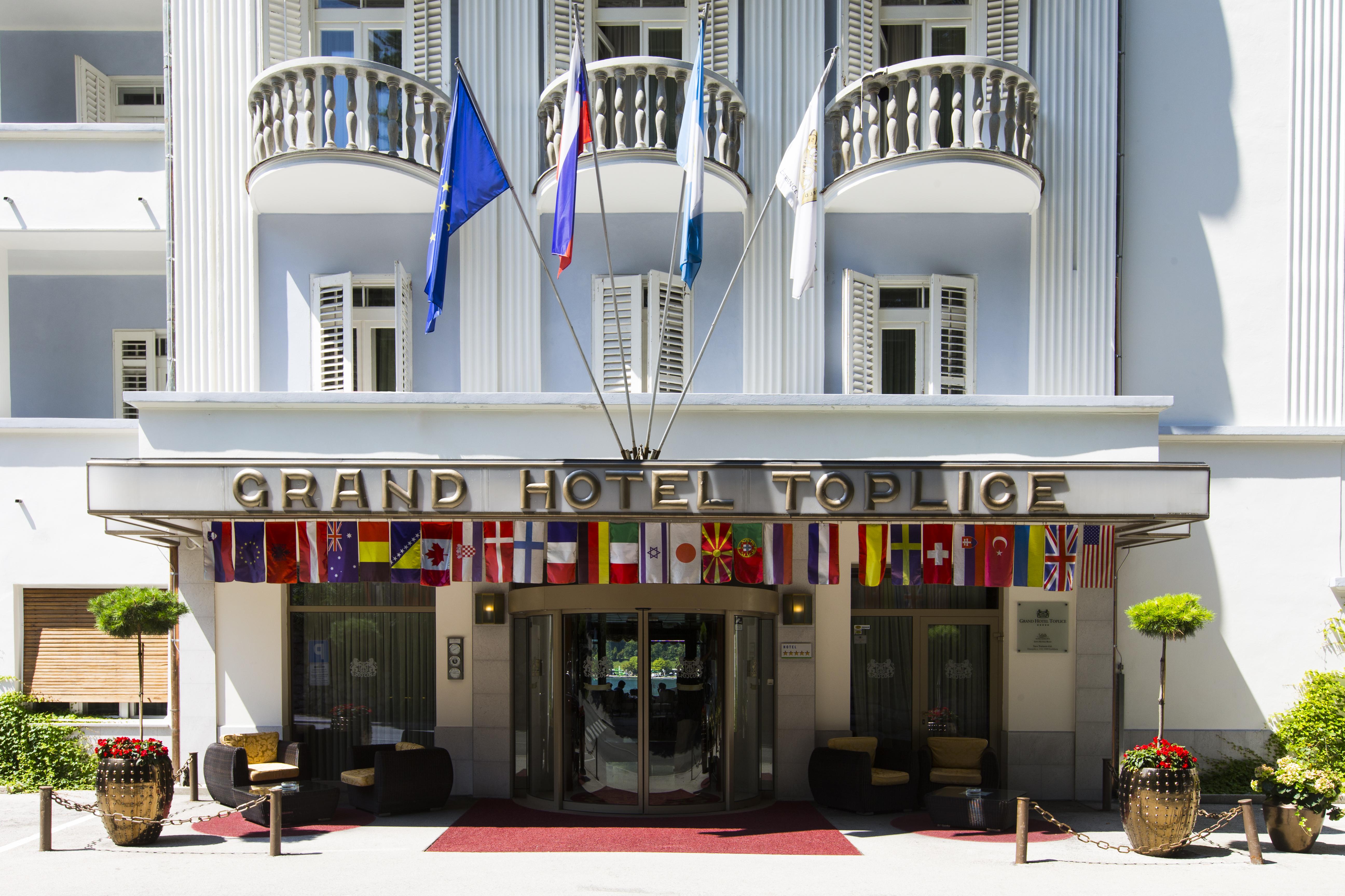 Grand Hotel Toplice - Small Luxury Hotels Of The World Μπλεντ Εξωτερικό φωτογραφία