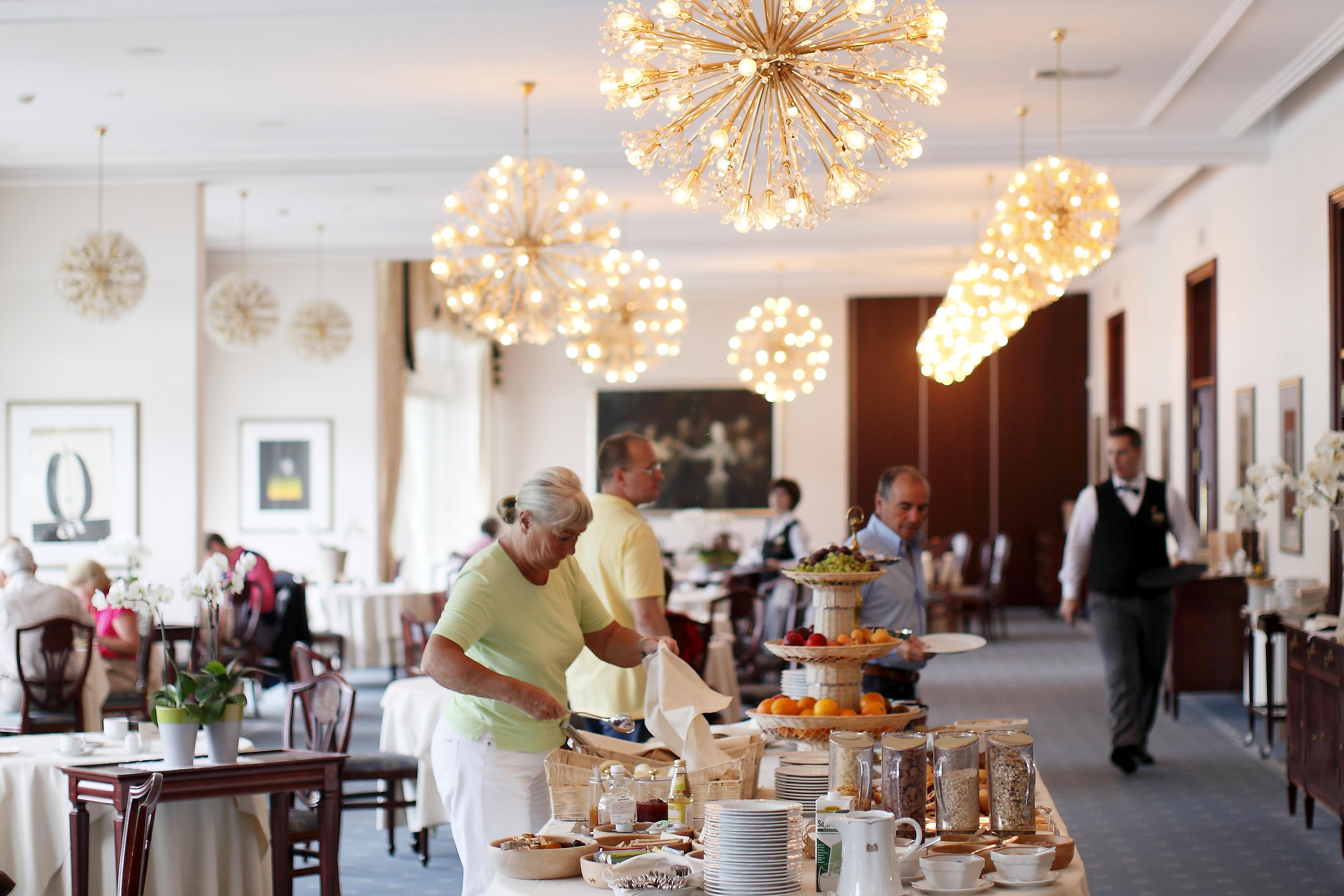 Grand Hotel Toplice - Small Luxury Hotels Of The World Μπλεντ Εξωτερικό φωτογραφία The restaurant