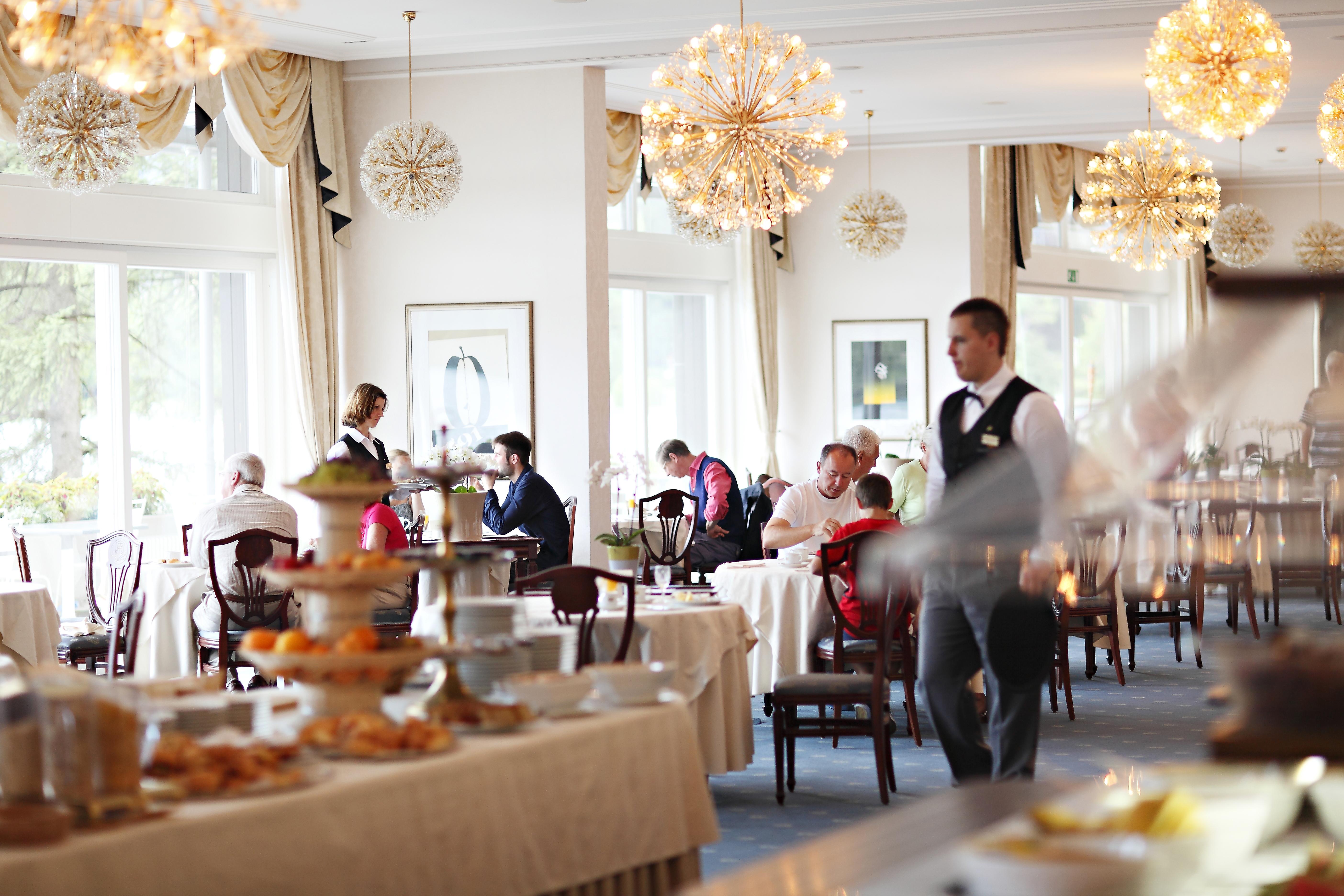 Grand Hotel Toplice - Small Luxury Hotels Of The World Μπλεντ Εξωτερικό φωτογραφία Restaurant