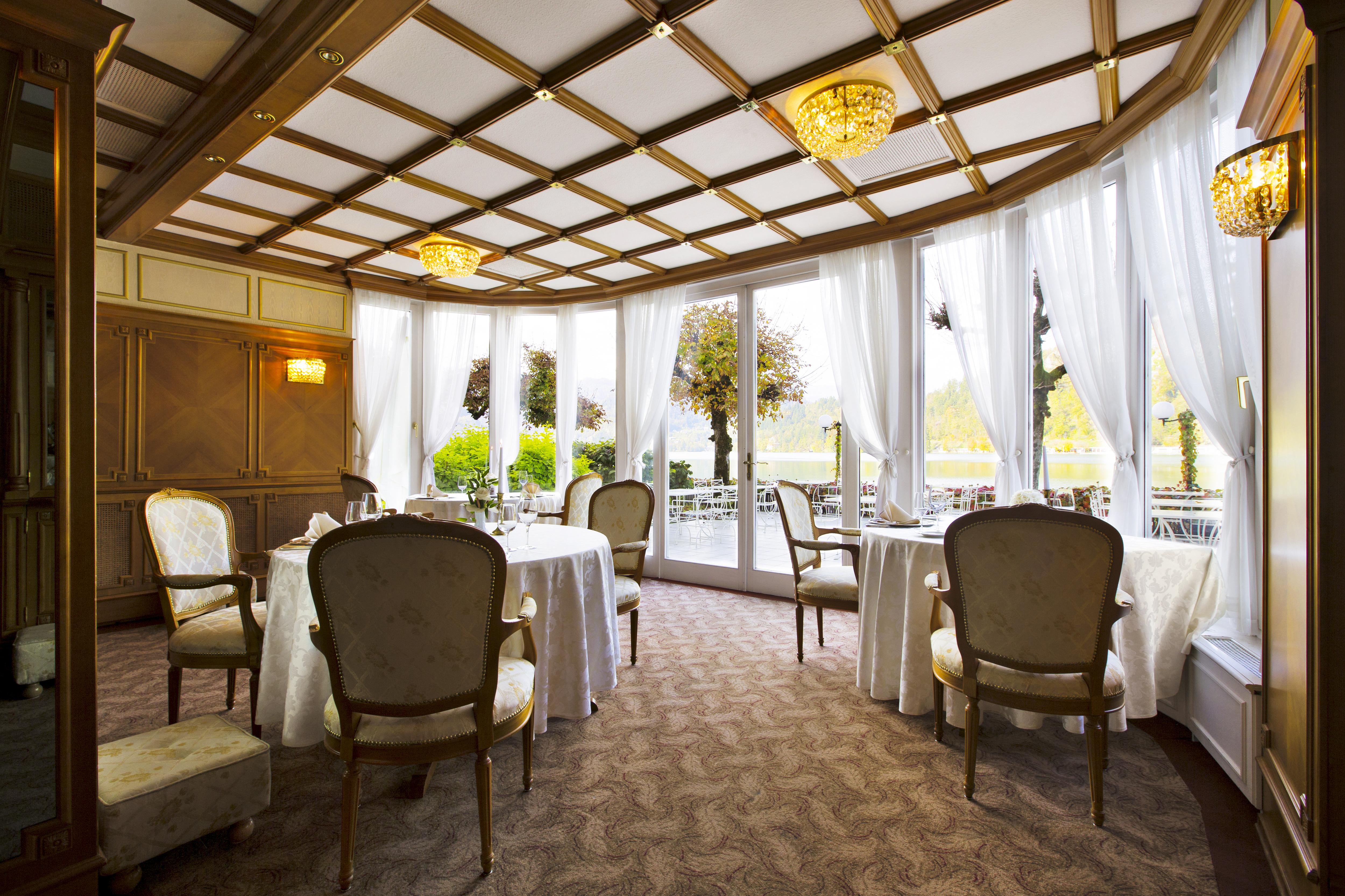 Grand Hotel Toplice - Small Luxury Hotels Of The World Μπλεντ Εξωτερικό φωτογραφία Restaurant